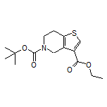 Ethyl 5-Boc-4,5,6,7-tetrahydrothieno[3,2-c]pyridine-3-carboxylate