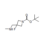 1-Boc-3-fluoro-3-[(methylamino)methyl]azetidine