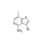 4-Amino-3-bromo-7-iodothieno[3,2-c]pyridine