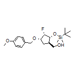 [(1R,2R,3S,4S)-2-[(tert-Butyldimethylsilyl)oxy]-3-fluoro-4-[(4-methoxybenzyl)oxy]cyclopentyl]methanol