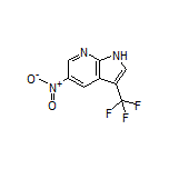 5-Nitro-3-(trifluoromethyl)-7-azaindole