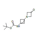 1-[3-(Boc-amino)bicyclo[1.1.1]pentan-1-yl]azetidin-3-one