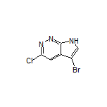 5-Bromo-3-chloro-7H-pyrrolo[2,3-c]pyridazine