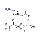 1-(2,2-Difluoroethyl)azetidin-3-amine Bis(2,2,2-trifluoroacetate)