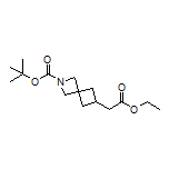 2-Boc-6-(2-ethoxy-2-oxoethyl)-2-azaspiro[3.3]heptane