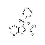 5-(Phenylsulfonyl)-5H-pyrrolo[3,2-d]pyrimidine-6-carboxylic Acid