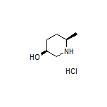 (3S,6R)-6-Methylpiperidin-3-ol Hydrochloride