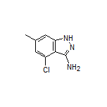 3-Amino-4-chloro-6-methylindazole