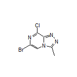 6-Bromo-8-chloro-3-methyl-[1,2,4]triazolo[4,3-a]pyrazine