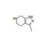 3-Iodo-4,5,6,7-tetrahydro-1H-pyrazolo[3,4-c]pyridine