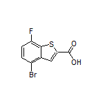 4-Bromo-7-fluorobenzothiophene-2-carboxylic Acid