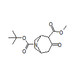 Methyl 8-Boc-3-oxo-8-azabicyclo[3.2.1]octane-2-carboxylate