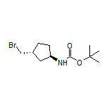 (1R,3R)-N-Boc-3-(bromomethyl)cyclopentanamine