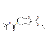 Ethyl 5-Boc-4,5,6,7-tetrahydrofuro[3,2-c]pyridine-2-carboxylate