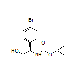 (R)-2-(4-Bromophenyl)-2-(Boc-amino)ethanol