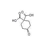 4-Oxocyclohexane-1,1-dicarboxylic Acid