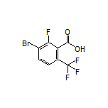 3-Bromo-2-fluoro-6-(trifluoromethyl)benzoic Acid