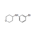 N-(3-Bromophenyl)tetrahydro-2H-pyran-4-amine