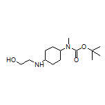 2-[[4-[Boc-(methyl)amino]cyclohexyl]amino]ethanol