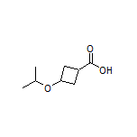 3-Isopropoxycyclobutanecarboxylic Acid