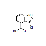 3-Chloro-1H-indole-4-carboxylic Acid