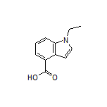 1-Ethyl-1H-indole-4-carboxylic Acid