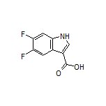 5,6-Difluoro-1H-indole-3-carboxylic Acid