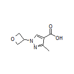 3-Methyl-1-(oxetan-3-yl)-1H-pyrazole-4-carboxylic Acid