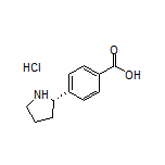 (S)-4-(Pyrrolidin-2-yl)benzoic Acid Hydrochloride