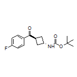 [trans-3-(Boc-amino)cyclobutyl](4-fluorophenyl)methanone