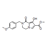 Methyl 8-Hydroxy-2-(4-methoxybenzyl)-1-oxo-1,2,3,4-tetrahydropyrrolo[1,2-a]pyrazine-7-carboxylate