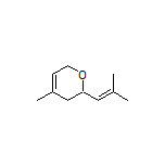 4-Methyl-2-(2-methylprop-1-en-1-yl)-3,6-dihydro-2H-pyran