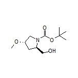 (2R,4S)-1-Boc-2-(hydroxymethyl)-4-methoxypyrrolidine