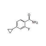 4-Cyclopropyl-2-fluorobenzamide