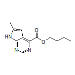 Butyl 6-Methyl-7H-pyrrolo[2,3-d]pyrimidine-4-carboxylate