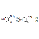 trans-4-Fluoropyrrolidin-3-amine Dihydrochloride