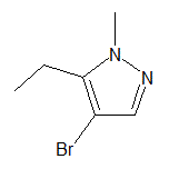 4-Bromo-5-ethyl-1-methyl-1H-pyrazole