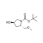 (3R,5S)-1-Boc-5-(methoxymethyl)pyrrolidin-3-ol