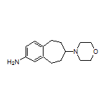 7-Morpholino-6,7,8,9-tetrahydro-5H-benzo[7]annulen-2-amine