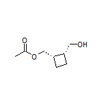 [(1S,2R)-2-(Hydroxymethyl)cyclobutyl]methyl Acetate