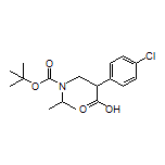 3-[Boc(isopropyl)amino]-2-(4-chlorophenyl)propanoic Acid