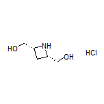 cis-Azetidine-2,4-diyldimethanol Hydrochloride