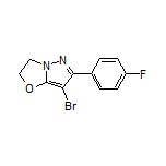 7-Bromo-6-(4-fluorophenyl)-2,3-dihydropyrazolo[5,1-b]oxazole