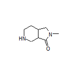 2-Methylhexahydro-1H-pyrrolo[3,4-c]pyridin-3(2H)-one