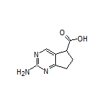 2-Amino-6,7-dihydro-5H-cyclopenta[d]pyrimidine-5-carboxylic Acid