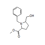 Methyl 1-Benzyl-5-(hydroxymethyl)pyrrolidine-2-carboxylate