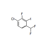 1-Chloro-4-(difluoromethyl)-2-fluoro-3-iodobenzene