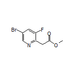 Methyl 5-Bromo-3-fluoropyridine-2-acetate