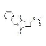 3-Benzyl-2,4-dioxo-3-azabicyclo[3.2.0]heptan-6-yl Acetate