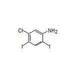 5-Chloro-2,4-diiodoaniline